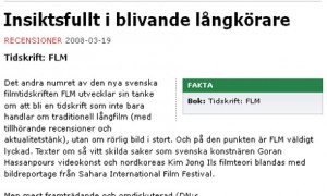 Insiktsfullt i blivande långkörare