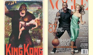 Marsnumret av amerikanska Vogue har anklagats för att sälja på rasistiska stereotyper.