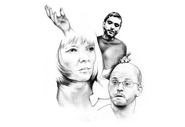 Anneli Jordahl, Babak Najafi och Per Gudmundson