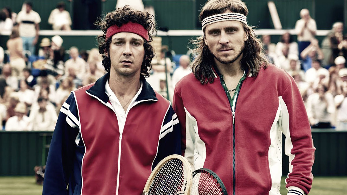 LaBeouf och Gudnason i Borg.