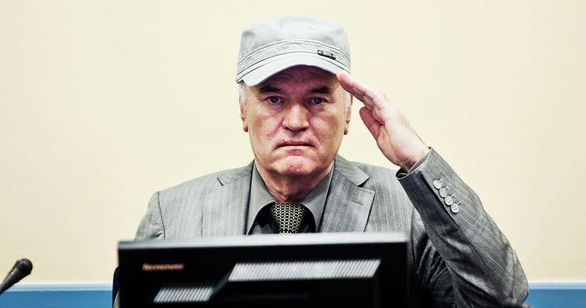 The trial of Ratko Mladić (2018)